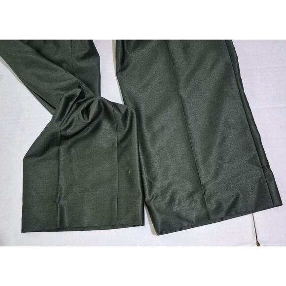 Pallini Men’s 2 Piece Suit 40R 30W Italy Green Silver Accents - Picture 12 of 16